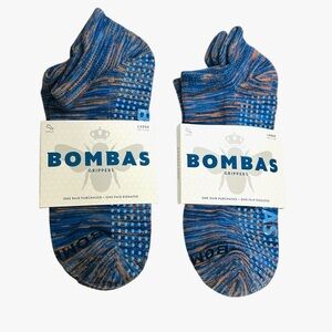 NWT Bombas Women’s Large Gripper Ankle Socks Bundle - 2 Pairs